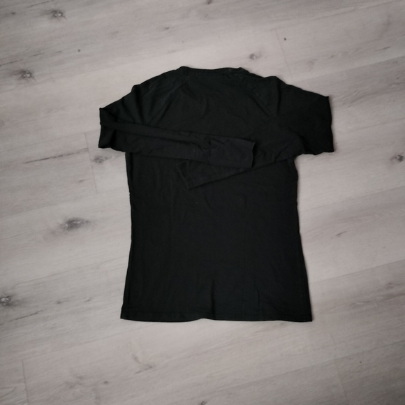 Gymshark Long Sleeve Shirt Medium Black Men - Picture 6 of 6